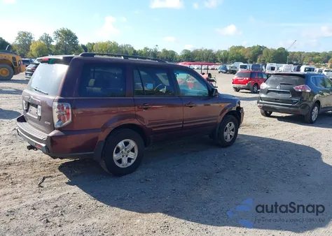 2008 Honda Pilot Vp from USA, damaged, VIN 5FNYF18298B024310